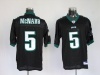 Philadelphia Eagles 5 Donovan McNabb reskins Black jerseys