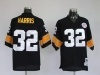 Pittsburgh Steelers 32 Franco Harris Black White Number Jerseys