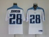 Jerseys Tennessee Titans 28 Chris Johnson White Reebok Authentic Jerseys