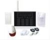 15 Wireless zones LED displays with Touch keypad GSM Home Alarm