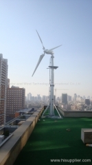 5KW rooftop wind turbine(HAWT, CE approved)