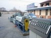 PE spiral pipe production line