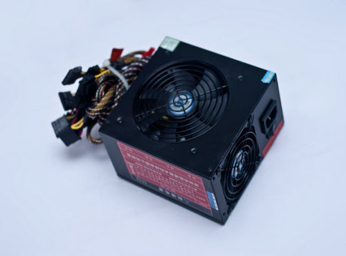 Dual Fan ATX 500w Computer PC Power Supply HangBo Morning