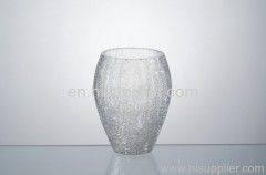 new style round glass candle holder