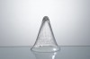 tapered glass candle holder