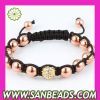 Handmade Friendship Shamballa Beads Bracelet