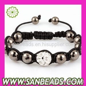 Newest Pave Bead Bracelet