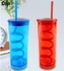 HOT! BPA free water bottle with straw