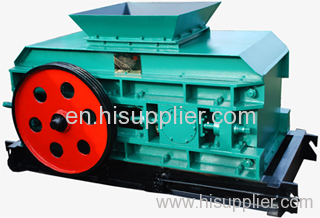 Efficient double-roll crusher