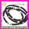 2011 Fashion Shamballa Macrame Beads Necklace