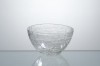 crackle glass candle bowl for home decor