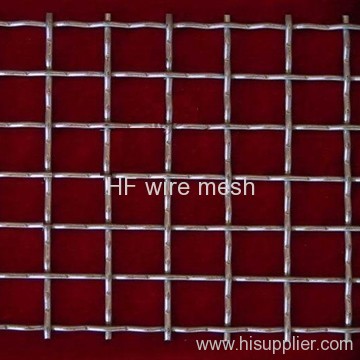 electro galvanized crimped square wire mesh
