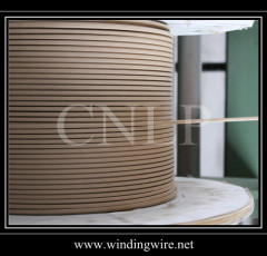China Copper Paper Covered Wire