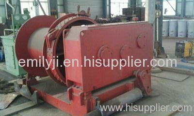 hydraulic mooring winch