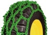 Double diamonds studded skidder chains