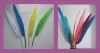 Beautiful colors health goose feather pen for advertising