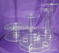 acrylic cake stands