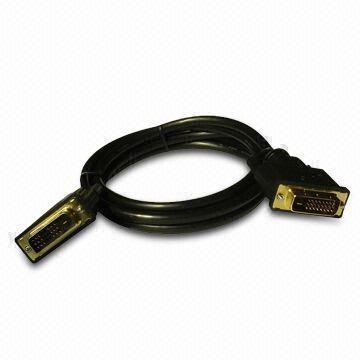 DVI cable, computer cable, monitor cable, digital video cable, DVD cable, PC cable, TV cable