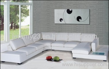 Italy top-grain leather sofa