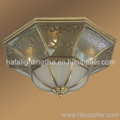 Antique Copper Classical Brass indoor Light