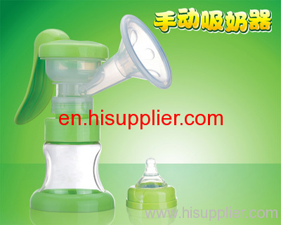 Intelligent manual breast pump