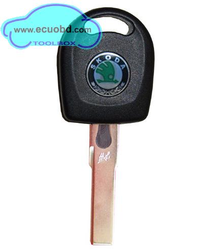 Free Shipping VW Skoda transponder key with Light ID48 Transponder Chip