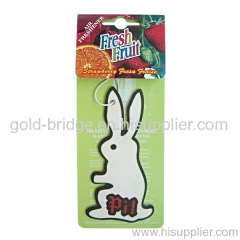 rabbit shape car freshener