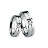 Unique Forever Tungsten Wedding Rings Set - Free Shipping