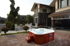 outdoor living jacuzzi hot tub