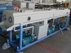 PVC twin pipe extrusion line