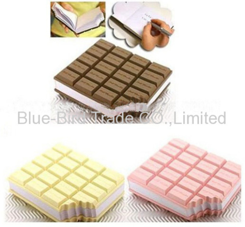 Chocolate shape promotion sticky note