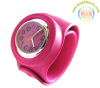 Silicone slap watch