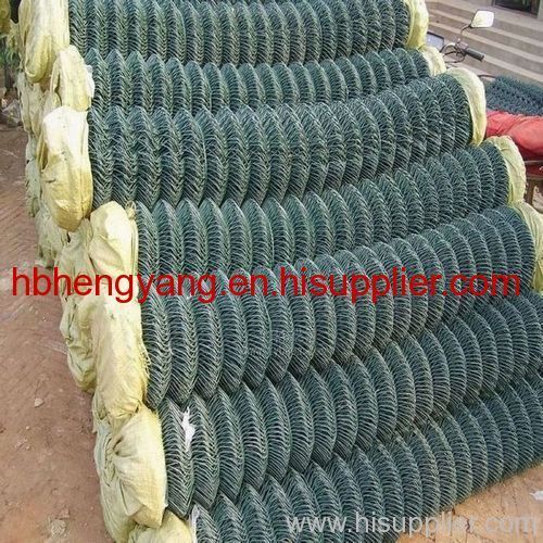 Galvnaized chain link fence mesh