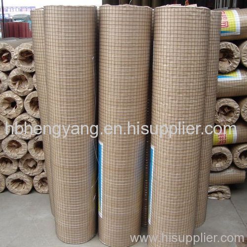 Welded wire mesh