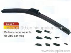 wiper blades,Multifunctional wiper blade,universal frameless wiper blades, windshield wiper