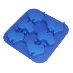 6 Cavities Silicone Chocolate Mould/ Ice Cube