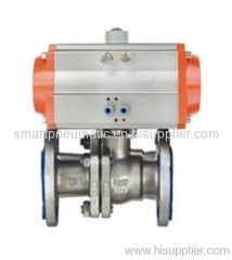 JM Ball Valve (Pneumatic Flange Type)