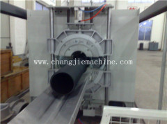 PE/PVC double wall corrugated pipe production line