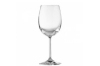 hand made clear wine glass