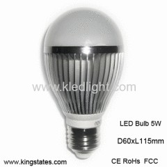 Bulb LED light, 5W Bulb LED Lamp