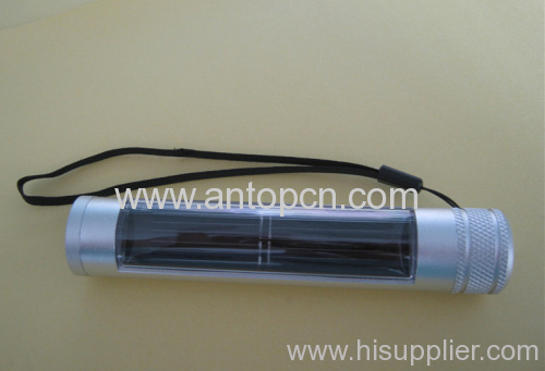 solar LED flashlight, solar led torch