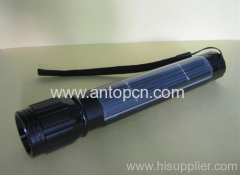 solar LED flashlight, solar led torch