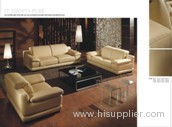 Leather sofa WL507