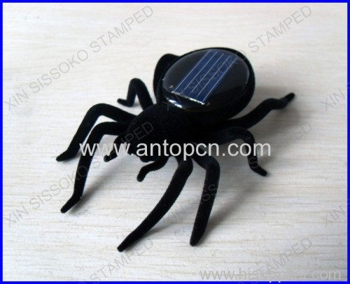 Solar toy spider