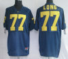 NCAA 77 Long Blue NFL Jersey