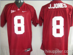 NCAA Alabama Crimson 8 J.Jones Red NFL Jerseys