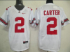 NCAA Ohio State 2 Carter White NFL Jerseys