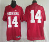 NCAA Oklahoma Sooners 14 Red NFL Jerseys