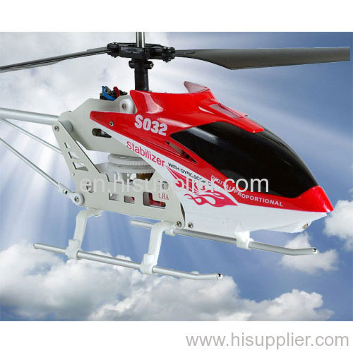 SYMA S032 Gyro Metal Frame Coaxial Indoor Ready to Fly RC Remote Control Helicopter