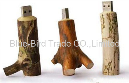 Wooden pen shape promotion USB drives